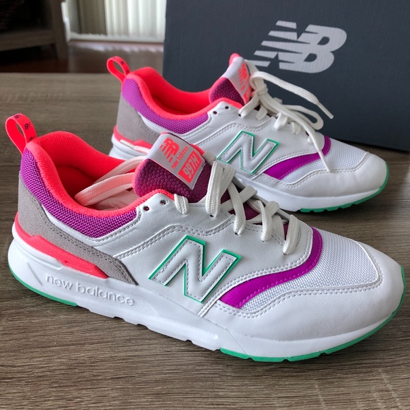 new balance color block shoes